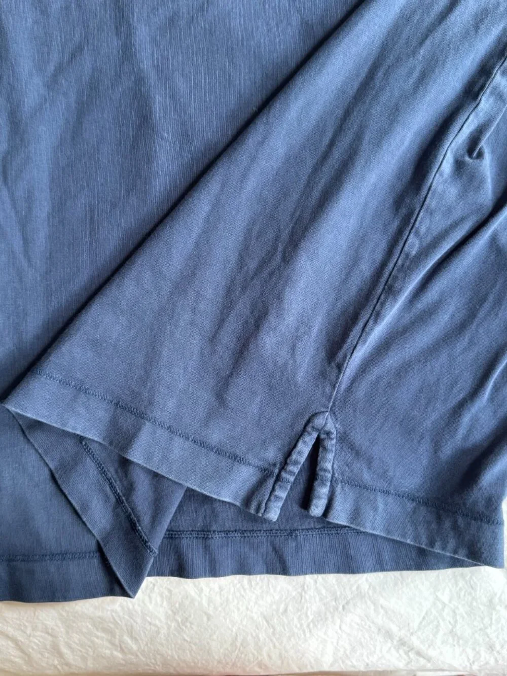 Mens M 100% Cotton Banana Republic Navy Basic Tshirt